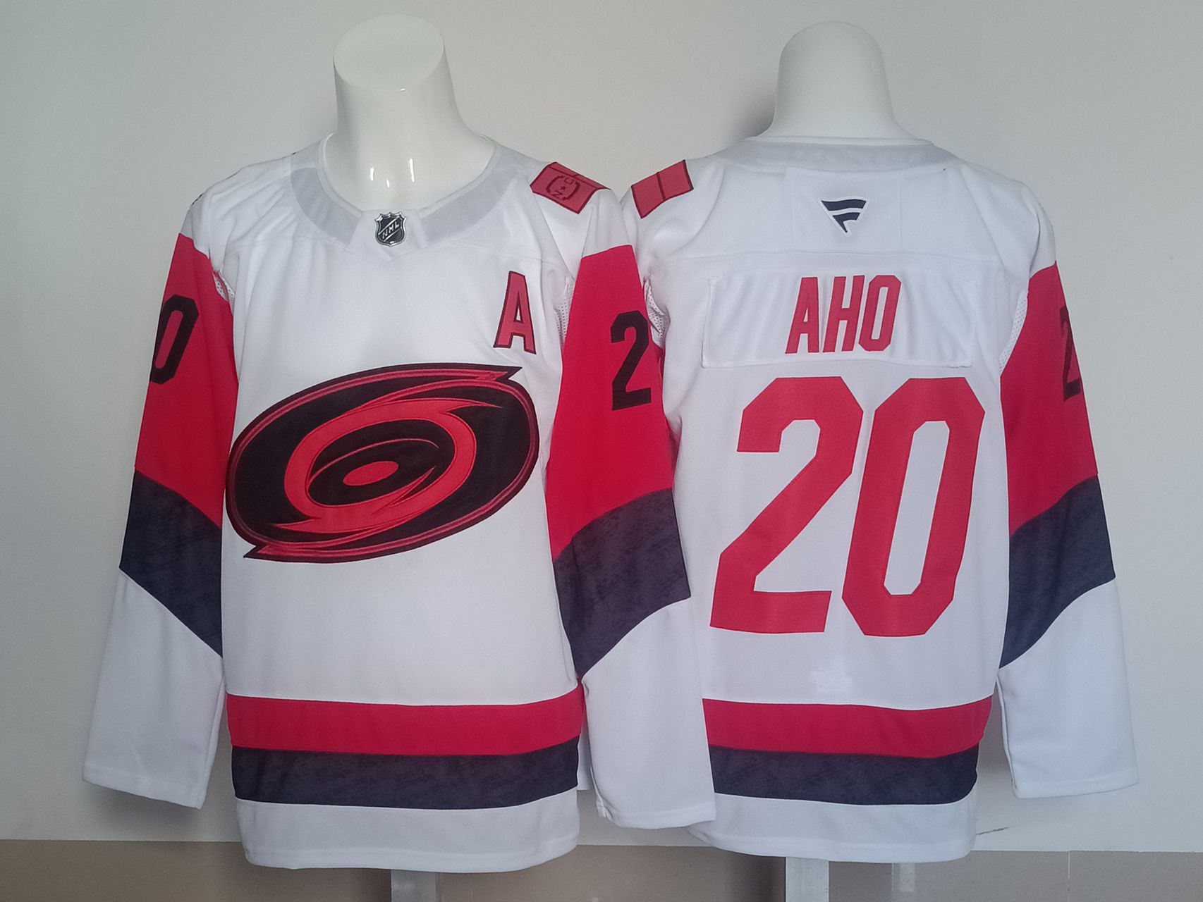 Men Carolina Hurricanes #20 Aho White 2025 NHL Jersey style 001->carolina hurricanes->NHL Jersey